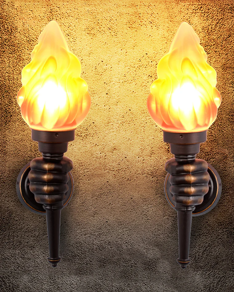 WOMO Torch Outdoor Wall Light-WM9072 - Image 8