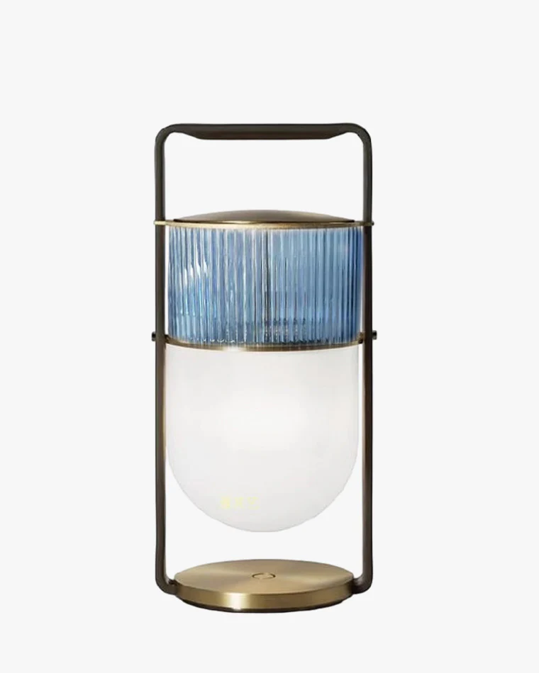 WOMO Portable Touch Glass Lantern Table Lamp-WM8026 - Image 3