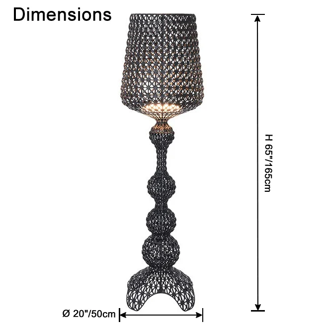 WOMO Tower Floor Lamp-WM7081 - Image 20