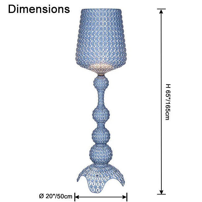 WOMO Tower Floor Lamp-WM7081 - Image 22