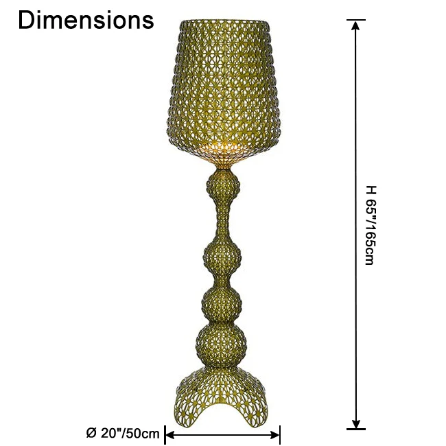 WOMO Tower Floor Lamp-WM7081 - Image 26