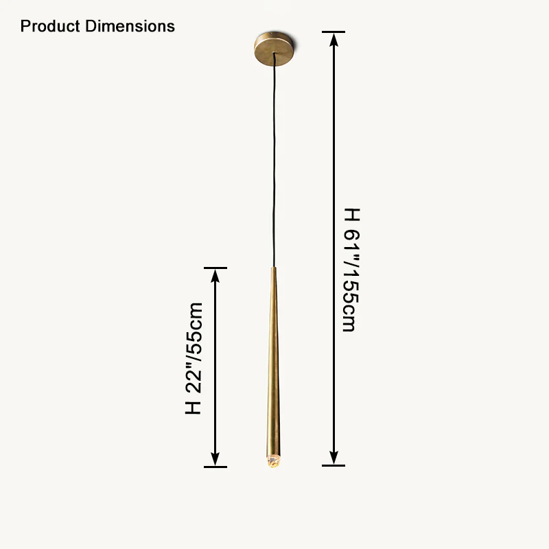 WOMO Tube Linear Chandelier-WM2909 - Image 11