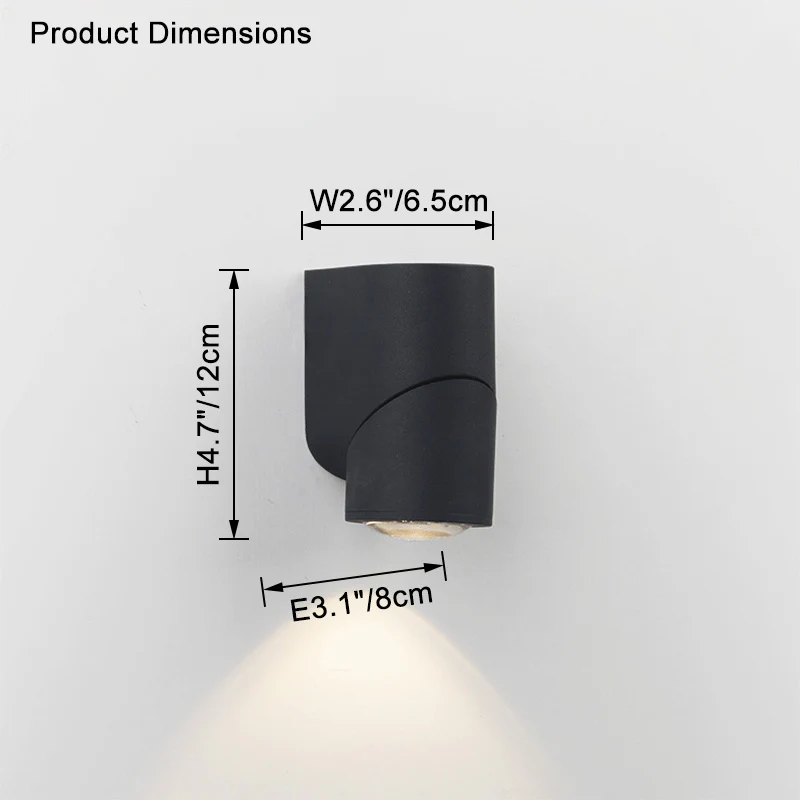 WOMO Up Down Outdoor Wall Light-WM9060 - Image 30
