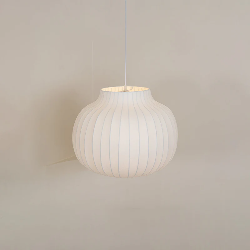 WOMO Urn Silk Pendant Light-WM2969 - Image 11