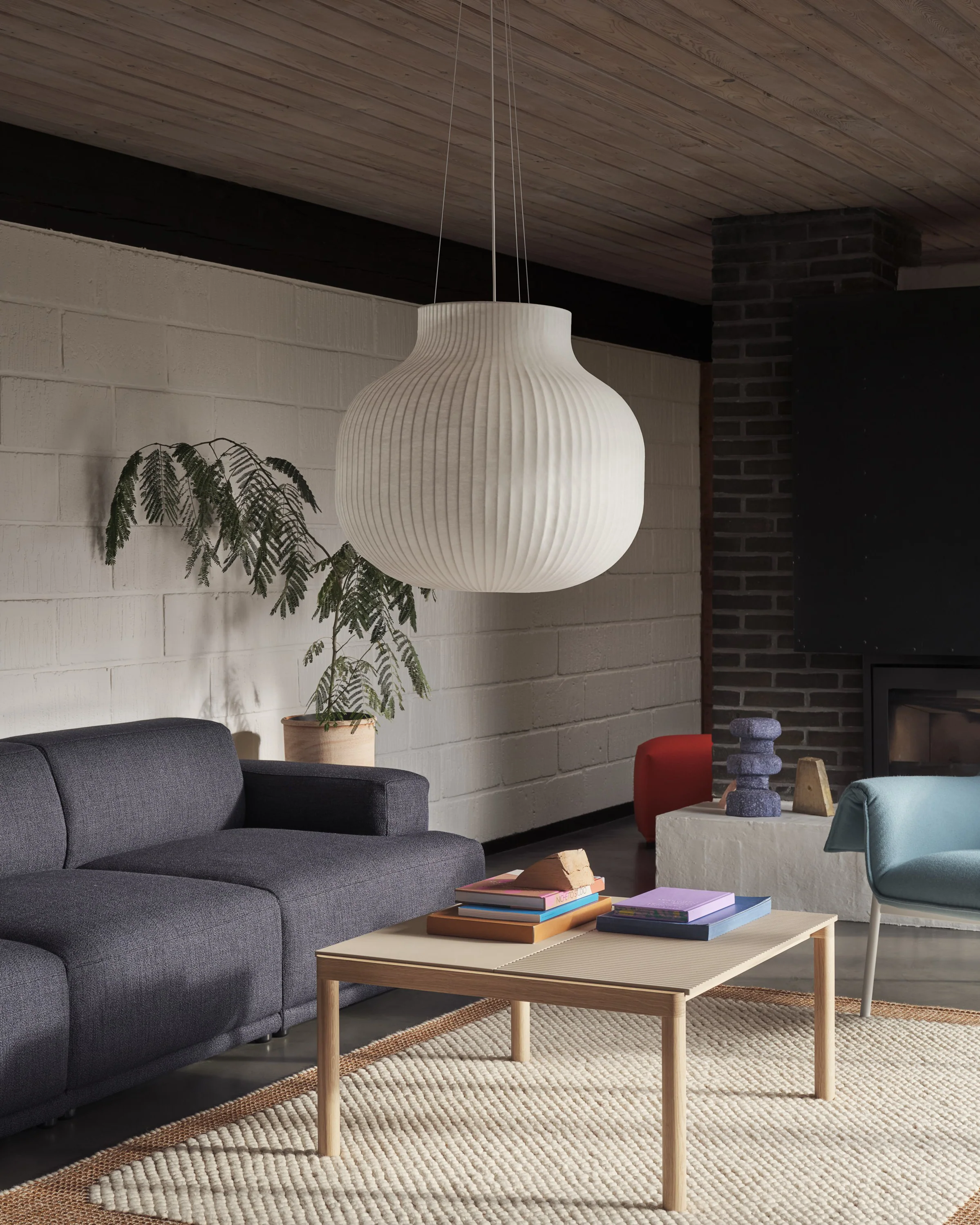 WOMO Urn Silk Pendant Light-WM2969 - Image 3