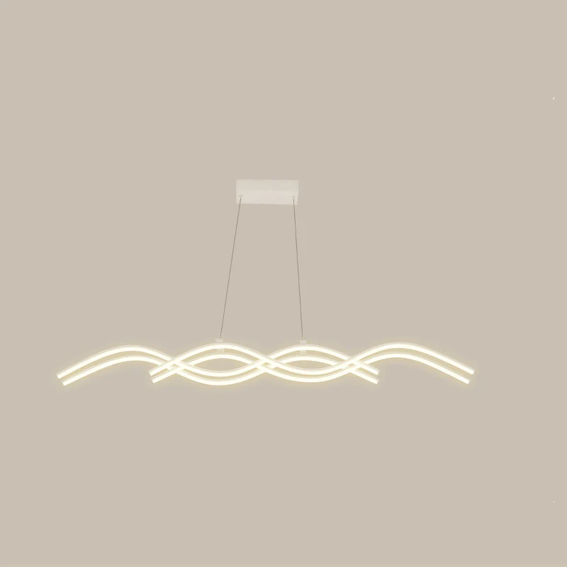 WOMO Wavy Linear Pendant Light-WM2641 - Image 10