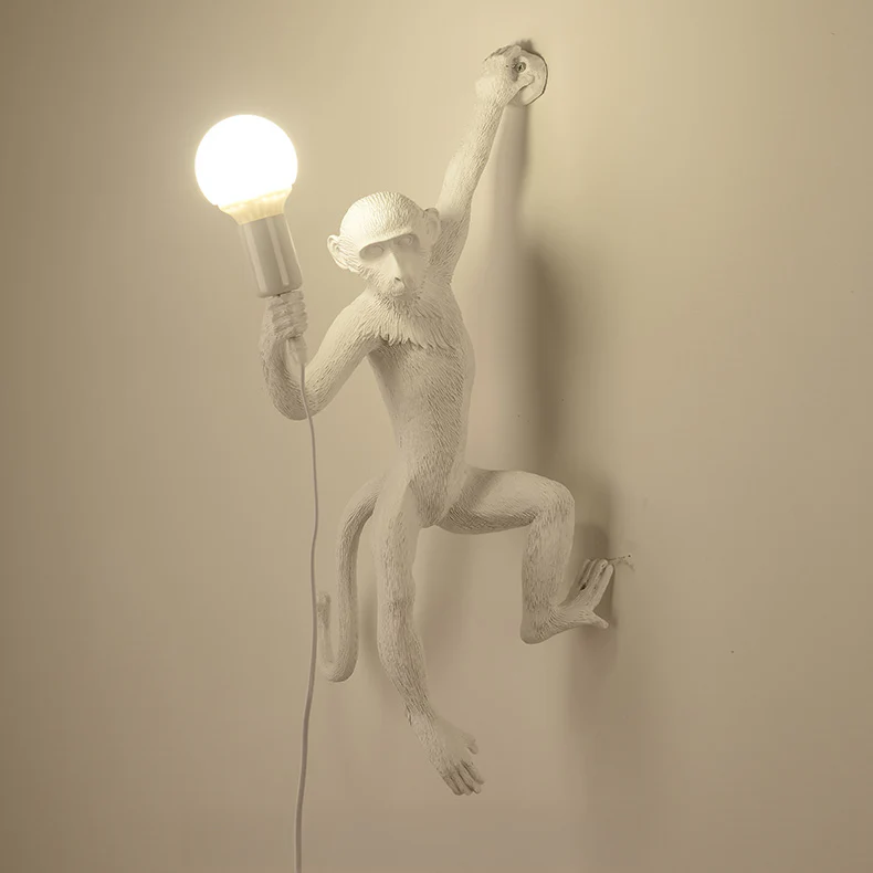 WOMO Hanging Monkey Wall Sconce-WM6114 - Image 8