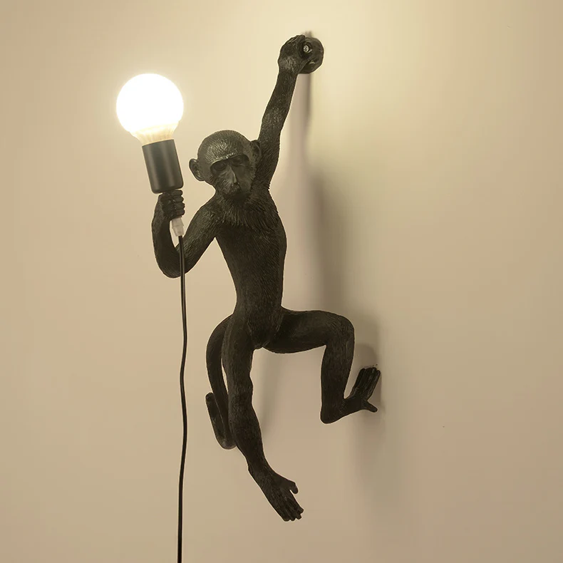 WOMO Hanging Monkey Wall Sconce-WM6114 - Image 9
