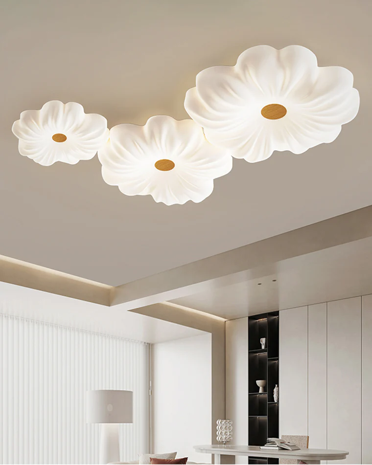 WOMO White Flower Ceiling Light-WM1112 - Image 11