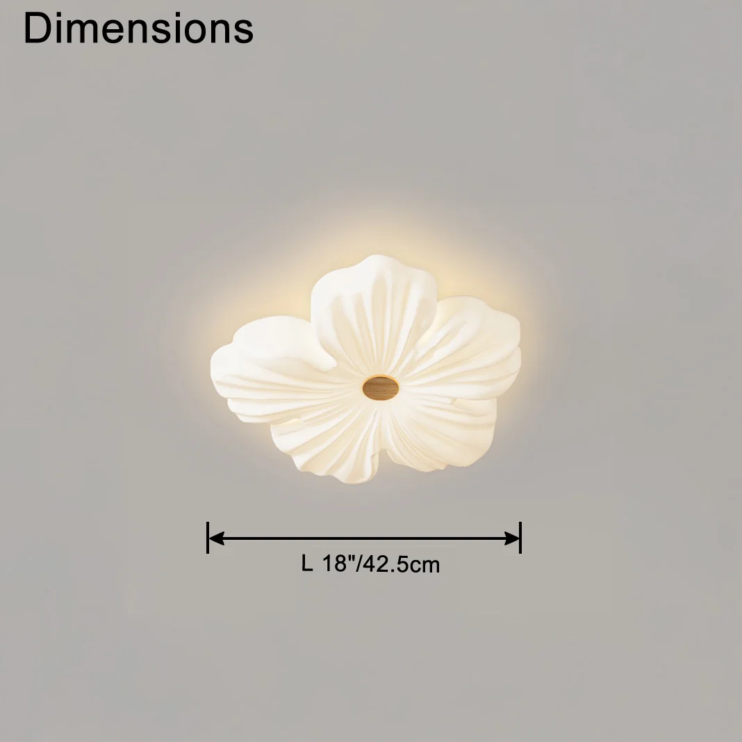 WOMO White Flower Ceiling Light-WM1112 - Image 17