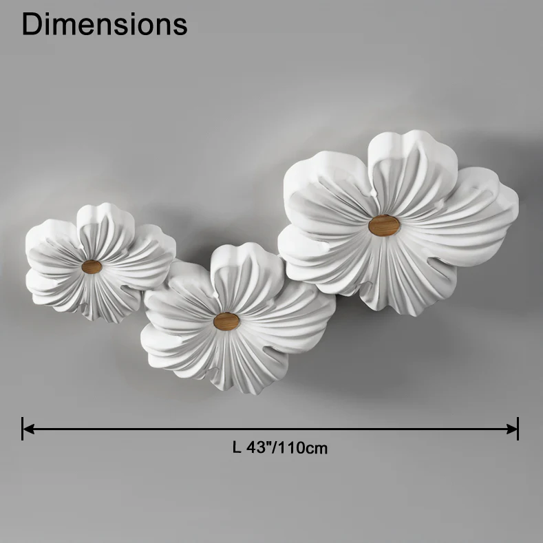 WOMO White Flower Ceiling Light-WM1112 - Image 23