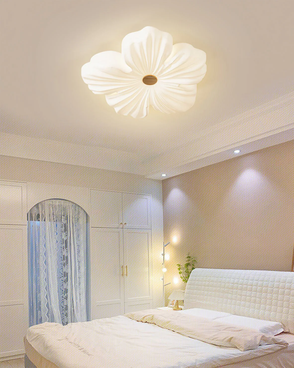 WOMO White Flower Ceiling Light-WM1112 - Image 6