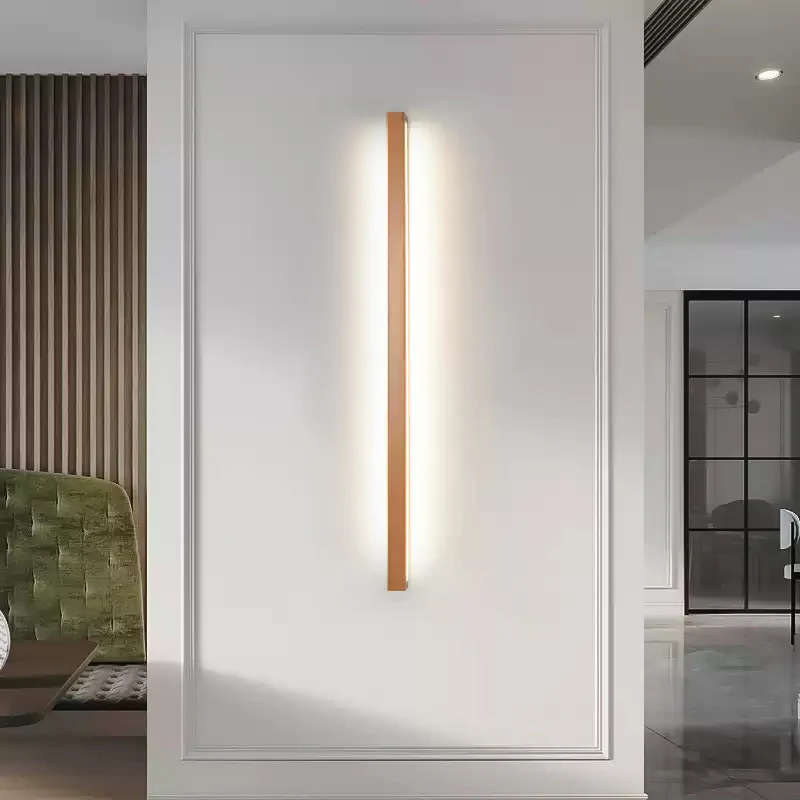 WOMO Wood Linear Wall Sconce-WM6126 - Image 15