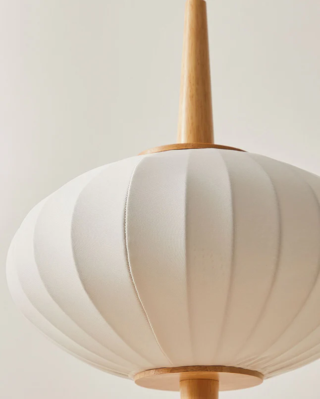 WOMO Flying Saucer Tripod Wood Floor Lamp-WM7136 - Image 19