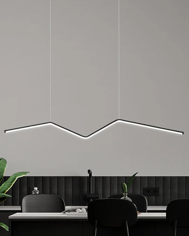 WOMO Zigzag Linear Pendant light-WM2638 - Image 2