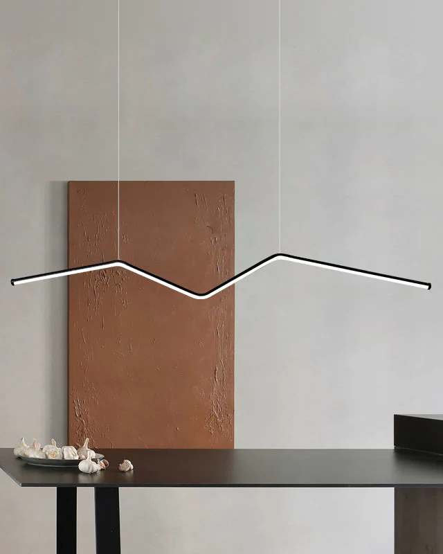 WOMO Zigzag Linear Pendant light-WM2638 - Image 3