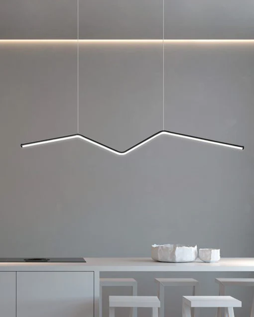 WOMO Zigzag Linear Pendant light-WM2638 - Image 4