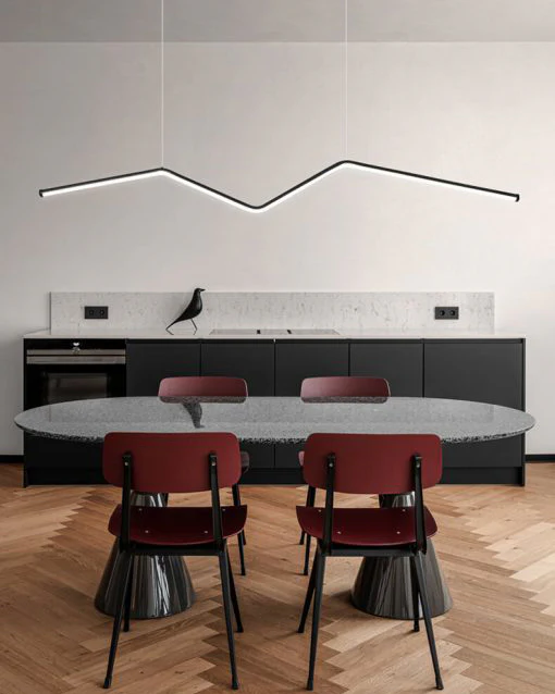 WOMO Zigzag Linear Pendant light-WM2638 - Image 5